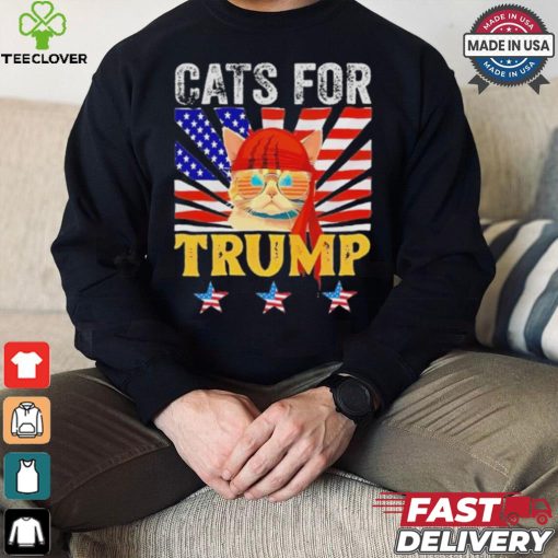 Designs Cats For Trump 2024 Funny For Vance Trump 2024 T Shirt