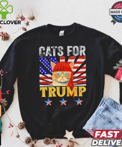 Designs Cats For Trump 2024 Funny For Vance Trump 2024 T Shirt