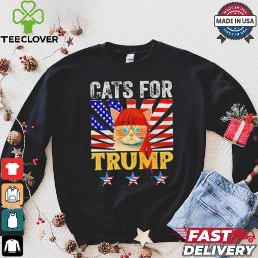 Designs Cats For Trump 2024 Funny For Vance Trump 2024 T Shirt