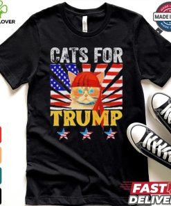 Designs Cats For Trump 2024 Funny For Vance Trump 2024 T Shirt