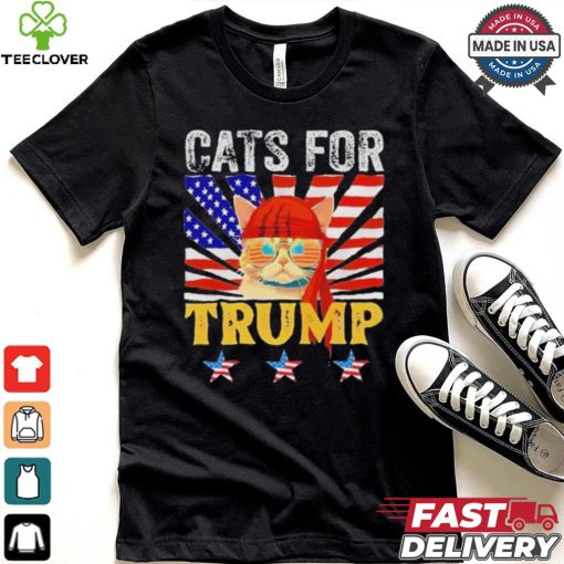 Designs Cats For Trump 2024 Funny For Vance Trump 2024 T Shirt