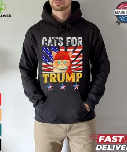 Designs Cats For Trump 2024 Funny For Vance Trump 2024 T Shirt