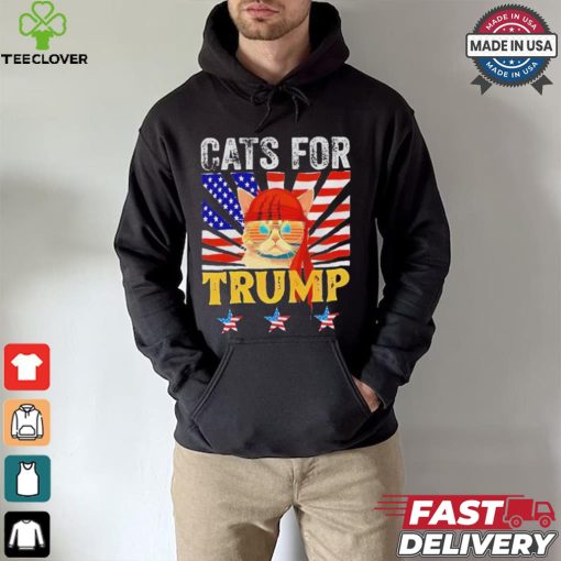 Designs Cats For Trump 2024 Funny For Vance Trump 2024 T Shirt