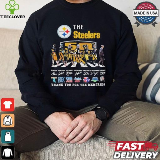 Designs Pittsburgh Steelers 59 Years Of The Memories And Victory T Shirt