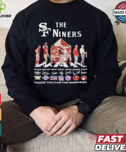 Designs San Francisco 49ers The Niners 80 Years Of The Victory T Shirt