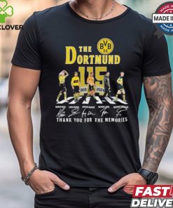 Designs The Borussia Dortmund Thank You For The Memories T Shirt