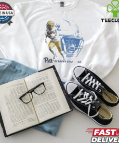 Desmond Reid #9 Pittsburgh Panthers Portrait NCAA t shirt