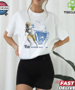 Desmond Reid #9 Pittsburgh Panthers Portrait NCAA t shirt