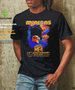 Despicable Me 4 Minions 14th Anniversary 2010 2024 Thank You For The Memories T shirt