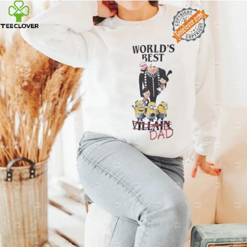 Despicable Me with Minions world’s best dad shirt