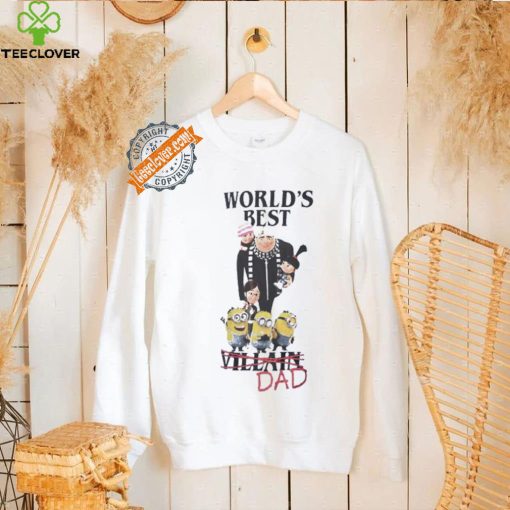Despicable Me with Minions world’s best dad shirt