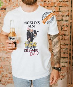 Despicable Me with Minions world’s best dad shirt