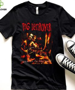 Destroyer Prowler In The Yard Funny Pig Design Unisex Sweatshirt