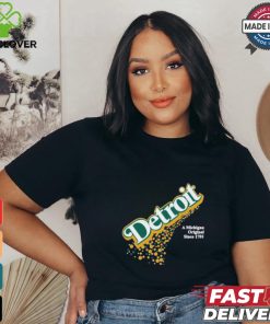 Detroit A Michigan Original Since 1701 T shirt