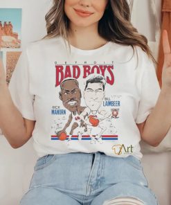 Detroit Bad Boys Mahorn Bill Laimbeer T shirt