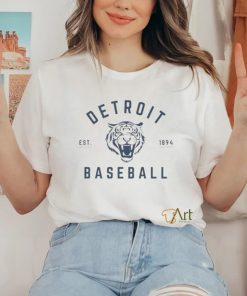 Detroit Baseball Est 1894 Tiger Logo shirt
