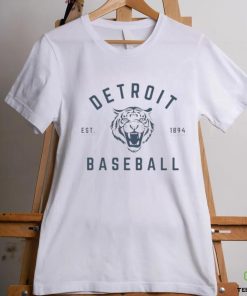 Detroit Baseball Est 1894 Tiger Logo shirt