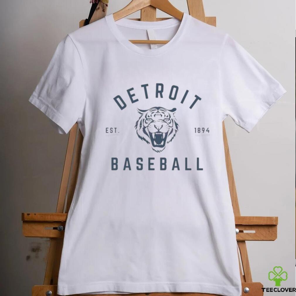 Detroit Baseball Est 1894 Tiger Logo shirt Detroit Baseball Est 1894 Tiger Logo shirt