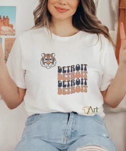 Detroit Baseball Tiger Logo MLB Team logo shirt