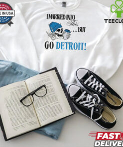 Detroit Football Sweatshirt, I married into this, Funny Detroit Football, Detroit Football Gift Shirt