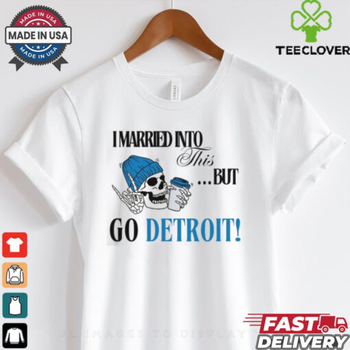 Detroit Football Sweatshirt, I married into this, Funny Detroit Football, Detroit Football Gift Shirt