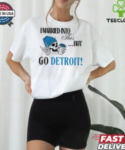 Detroit Football Sweatshirt, I married into this, Funny Detroit Football, Detroit Football Gift Shirt