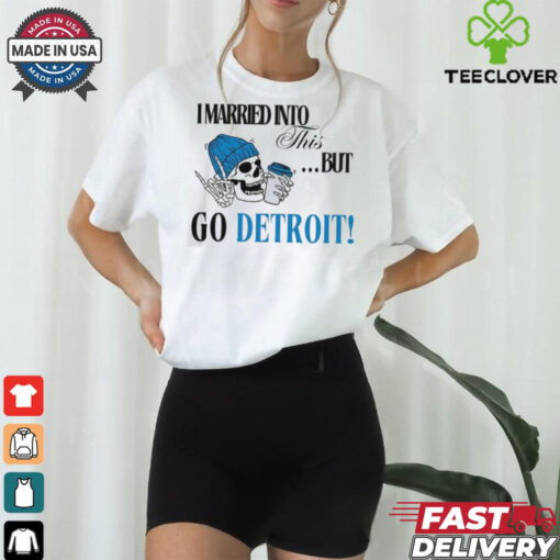 Detroit Football Sweatshirt, I married into this, Funny Detroit Football, Detroit Football Gift Shirt