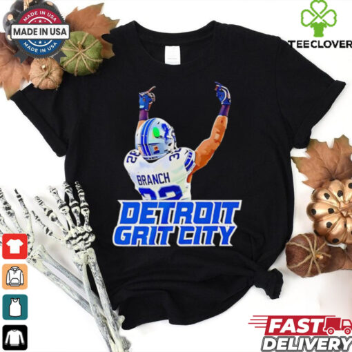 Detroit Grit City Brian Branch Middle Finger shirt