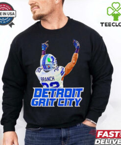 Detroit Grit City Brian Branch Middle Finger shirt