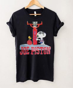Detroit Joe Pistons Snoopy shirt