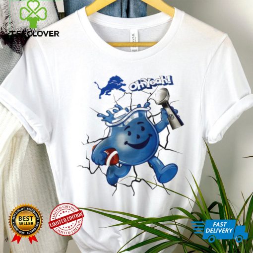 Detroit Kool Aid Lions Oh Yeah T Shirt