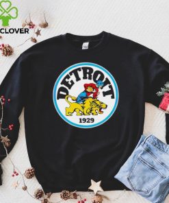 Detroit Lions 1929 Player and lion Logo Shirt