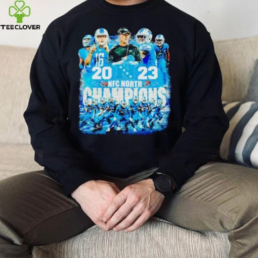 Detroit Lions 2023 NFC North Champs graphic hoodie, sweater, longsleeve, shirt v-neck, t-shirt