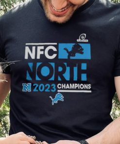 Detroit Lions 2023 NFC North Division Champions Plus Size Conquer T Shirt 3 Detroit Lions 2023 NFC North Division Champions Plus Size Conquer T Shirt