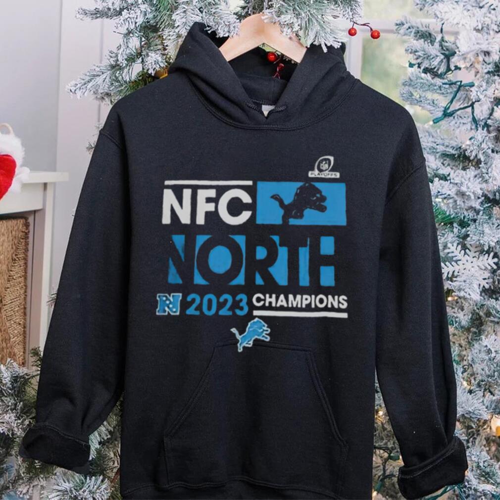 Detroit Lions 2023 NFC North Division Champions Plus Size Conquer T Shirt Detroit Lions 2023 NFC North Division Champions Plus Size Conquer T Shirt
