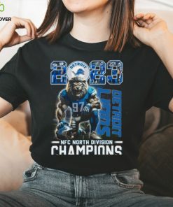 Detroit Lions 2023 NFC North Division Champions T Shirt