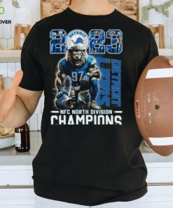 Detroit Lions 2023 NFC North Division Champions T Shirt