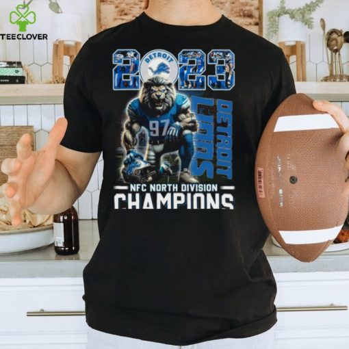 Detroit Lions 2023 NFC North Division Champions T Shirt