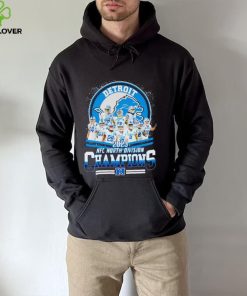 Detroit Lions 2023 NFC North Division Champions player signatures hoodie, sweater, longsleeve, shirt v-neck, t-shirt