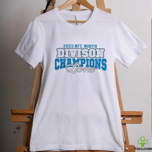 Detroit Lions 2023 NFC North Division Champions hoodie, sweater, longsleeve, shirt v-neck, t-shirt