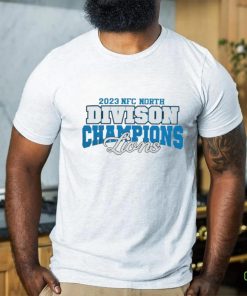 Detroit Lions 2023 NFC North Division Champions hoodie, sweater, longsleeve, shirt v-neck, t-shirt