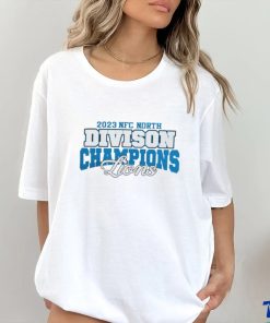 Detroit Lions 2023 NFC North Division Champions hoodie, sweater, longsleeve, shirt v-neck, t-shirt