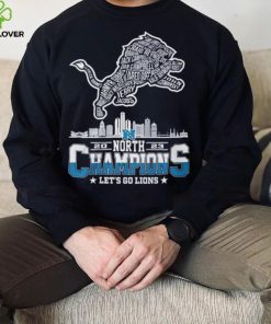 Detroit Lions 2023 Nfc North Champions Let’s Go Lions hoodie, sweater, longsleeve, shirt v-neck, t-shirt