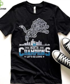 Detroit Lions 2023 Nfc North Champions Let’s Go Lions hoodie, sweater, longsleeve, shirt v-neck, t-shirt