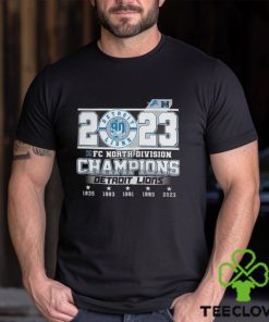 Detroit Lions 2023 North Division Champions 90 seasons sports shirt