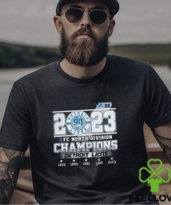 Detroit Lions 2023 North Division Champions 90 seasons sports shirt