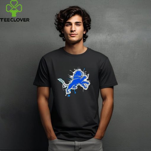 Detroit Lions 2024 Airbrush Art Design T Shirt