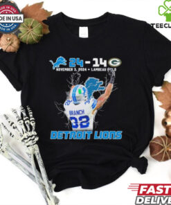 Detroit Lions 24 10 Green Bay Packers November 3, 2024 Shirt