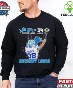 Detroit Lions 24 10 Green Bay Packers November 3, 2024 Shirt