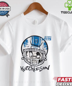 Detroit Lions Aidan Hutchieson Big Face cartoon shirt